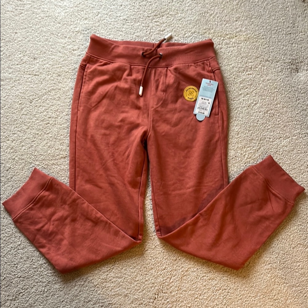 NWT Cat & Jack Kids Rust Jogger Pants